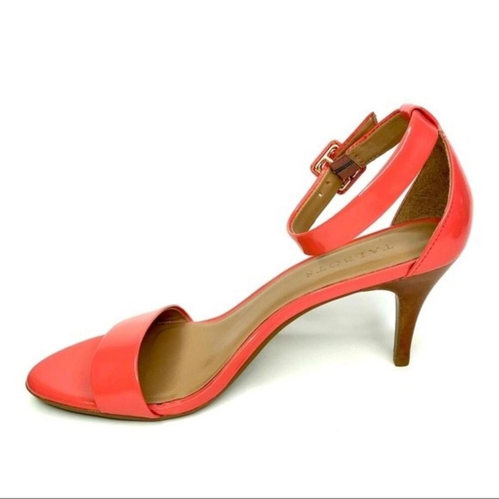 Talbots‎ leather Salmon Strappy Pumps size 7.5